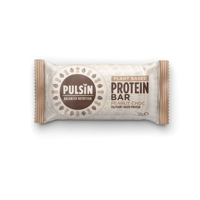 M&S Pulsin Peanut Choc Vegan Protein Bar 50g- Buy online at McGrocer