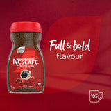 Nescafe Original instant coffee 190g jar, imported from the UK