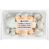 Ocado Family Pack Closed Cup Fresh Mushrooms 625g