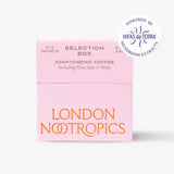 M&S London Nootropics Flow, Zen and Mojo Adaptogenic Coffee Selection Box 12 Sachets- Buy online at McGrocer