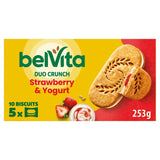 M&S Belvita Strawberry Yogurt Duo Crunch Breakfast Biscuits- Buy online at McGrocer