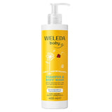 M&S Weleda Baby 2 in 1 Calendula Shampoo and Body Wash for Sensitive Skin 400ml- Buy online at McGrocer