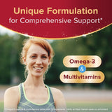 Seven Seas Omega-3 and Multivitamins Woman 60 per pack (British brand)