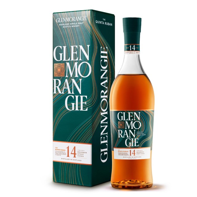 Glenmorangie Quinta Ruban 14 Years Old single malt whisky 70cl, UK version