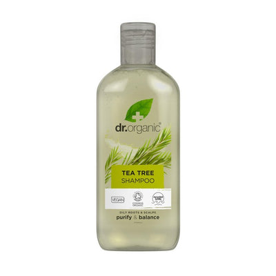 M&S Dr Organic Tea Tree Shampoo Hair Care 265ml- Buy online at McGrocer