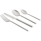 M&S Manhattan brushed silver cutlery set, 16-piece, imported from the UK