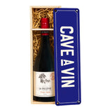 M&S Vintage Marque La Villette Pinot Noir Red Wine in Wooden Box 75cl- Buy online at McGrocer