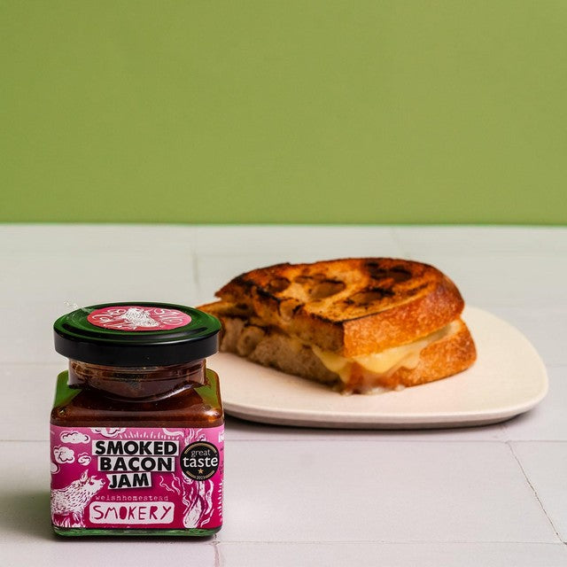 Welshstead Smokery smoked bacon jam 128g (British brand)