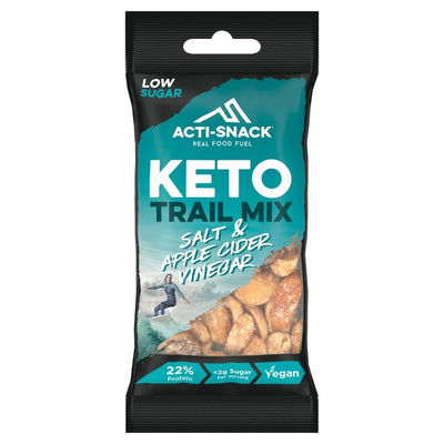 M&S Acti-Snack Salt & Apple Cider Vinegar Keto Crunch Protein Snack 40g- Buy online at McGrocer