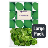 Ocado spinach 500g, imported from the UK