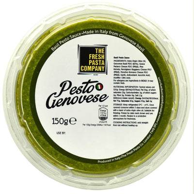 M&S The Fresh Pasta Co Pesto Genovese Basil Pesto Sauce 150g- Buy online at McGrocer