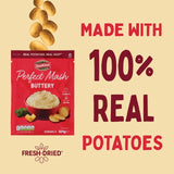Idahoan Buttery Mash instant mashed potatoes 109g, UK version