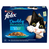 Felix Doubly Delicious Fish Selection in Jelly Wet Cat Food 12 x 85g