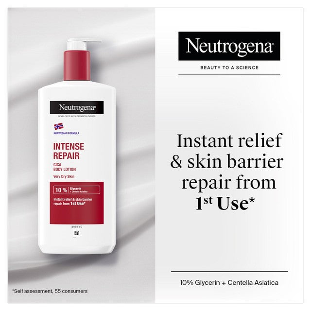 Neutrogena Intense Repair Cica body lotion (British brand)