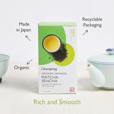 Clearspring matcha sencha green tea bags 20 pack - British product