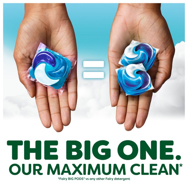 Fairy Non Bio Big One laundry detergent pods 29 washes - British product