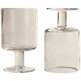 M&S M&S Set of 2 Contrast Rim Wine Glasses, White- Buy online at McGrocer