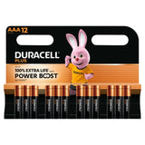 M&S Duracell Plus AAA Alkaline Batteries 12 Pack- Buy online at McGrocer