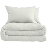 M&S M&S Pure Brushed Cotton Bedding Set Double White- Buy online at McGrocer