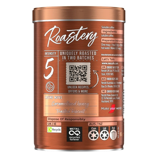 Nescafe instant coffee light roast 95g, imported from the UK