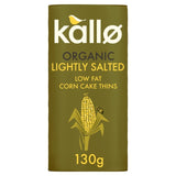 M&S Kallo Organic Lightly Salted Corn Cake Thins 130g- Buy online at McGrocer