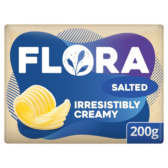 Flora salted butter alternative 200g - British product