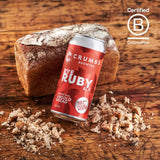 Crumbs Brewing Rye Ruby Ale beer 440ml - British product