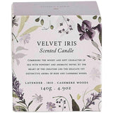 M&S Velvet Iris scented candle small glass jar, UK version