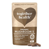 Together Health Mushroom 5 supplement capsules 60 (British brand)