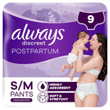 M&S Always Discreet Postpartum and Adult Incontinence Pants Size M- Buy online at McGrocer