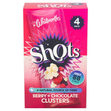 Whitworths Berry Cluster Shots dried fruit snack 4x25g - British product