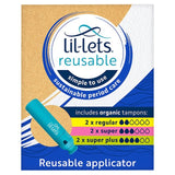 Lil-Lets reusable tampon applicator kit 6 pieces, UK version