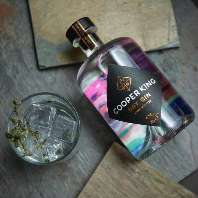 Cooper King dry gin 70cl - British product