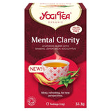 Yogi Tea Organic Mental Clarity herbal infusion 17 bags (British brand)