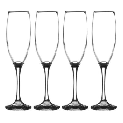 M&S Ravenhead Mode Champagne Flutes 4-Pack- Buy online at McGrocer