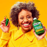 Moju Power Greens Immunity Shot 420ml, imported from the UK