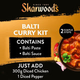 Sharwood's Balti curry sauce kit (British brand)