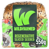 Wildfarmed seeded sliced bread 550g (British brand)