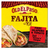 M&S Old El Paso Mexican Fiery Jalapeno & Tomato Fajita Kit 500g- Buy online at McGrocer