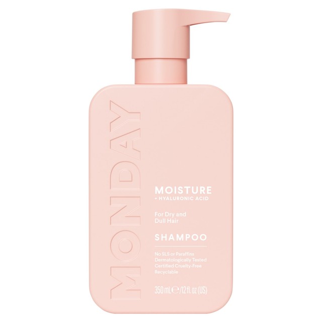 Monday Moisture Shampoo 350ml, imported from the UK