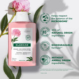 Klorane Soothing Shampoo Organic Peony 200ml, imported from the UK