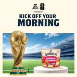 Quaker banana strawberry porridge pot 58g, imported from the UK