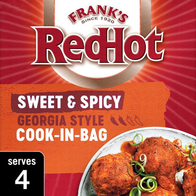 Frank's RedHot Sweet & Spicy Georgia Style Cook-In-Bag Seasoning 25g