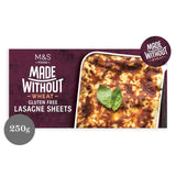 M&S M&S Made Without Lasagne Sheets Gluten Free Pasta 250g- Buy online at McGrocer