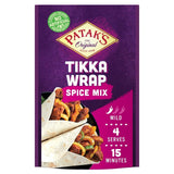 Pataks tikka wrap spice mix jar, imported from the UK