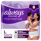 M&S Always Discreet Postpartum and Adult Incontinence Pants Size L- Buy online at McGrocer