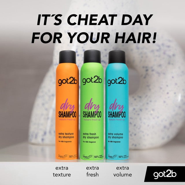 Schwarzkopf Got2b Volume dry shampoo 200ml (British brand)