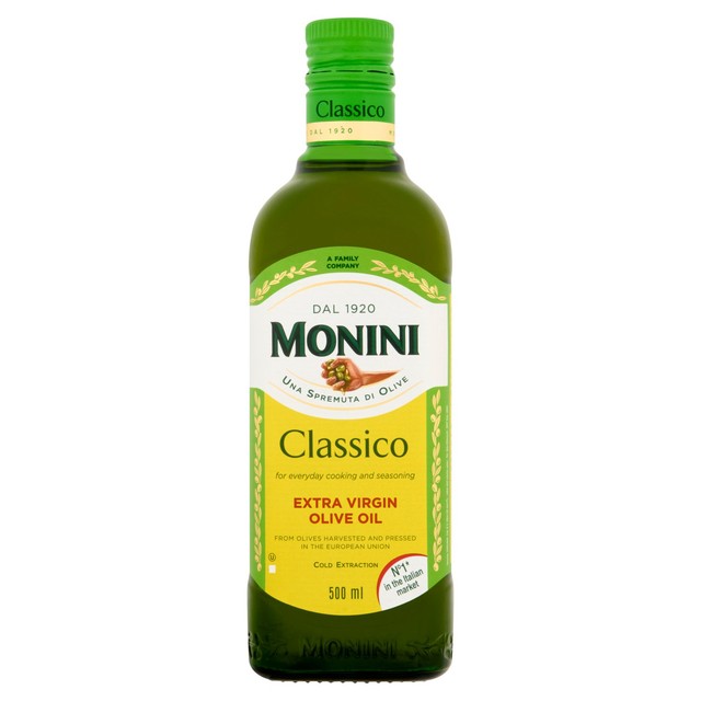 Monini Classico extra virgin olive oil 500ml, imported from the UK