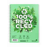 M&S Silvine A5 Twin Wire Recycled Notebook- Buy online at McGrocer