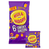 Hula Hoops Smokey Bacon potato rings multipack snack, UK version